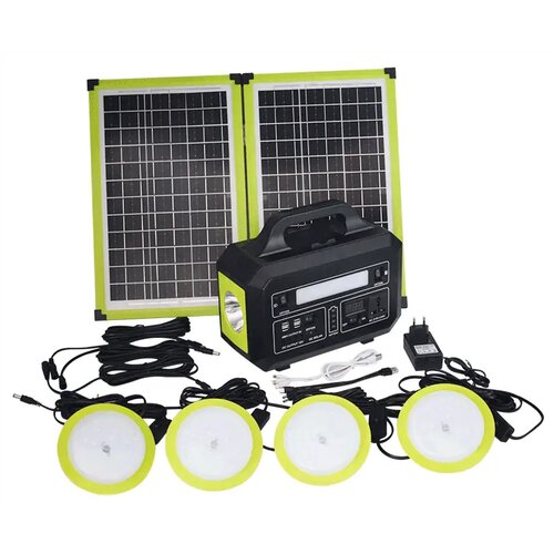 Prenosna solarna stanica sa panelom i LED sijalicama za dom i put Cene