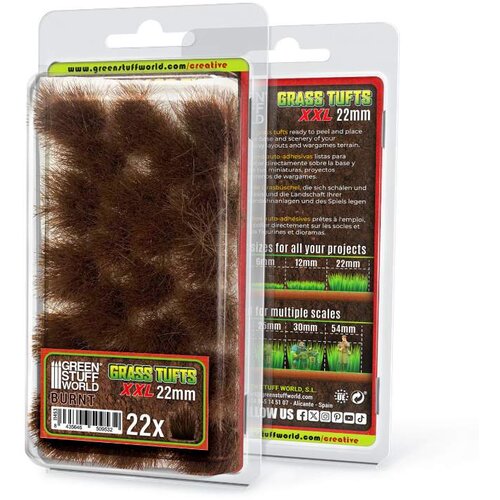 Green Stuff World Grass Tufts XXL 22mm Burnt | Buseni trave XXL 22mm spaljeno braon Slike