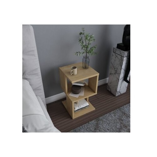 Hanah home Carter noćni ormarić, 29,6x29,6x49,4 cm, hrast Cene