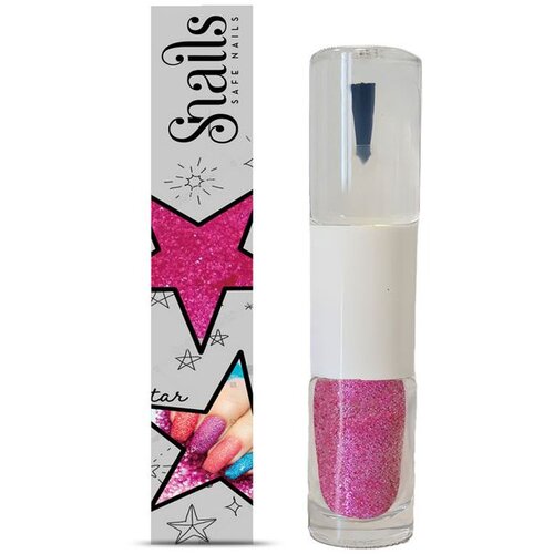 Snails Lak za nokte sa &scaron;ljokicama Magic dust pink Cene