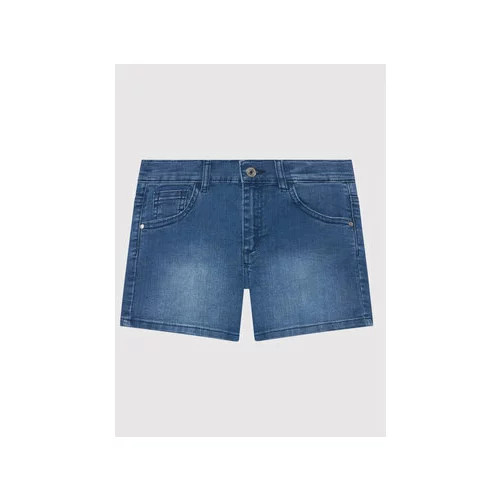 Guess Jeans kratke hlače J0BD09 D4H20 Modra Regular Fit