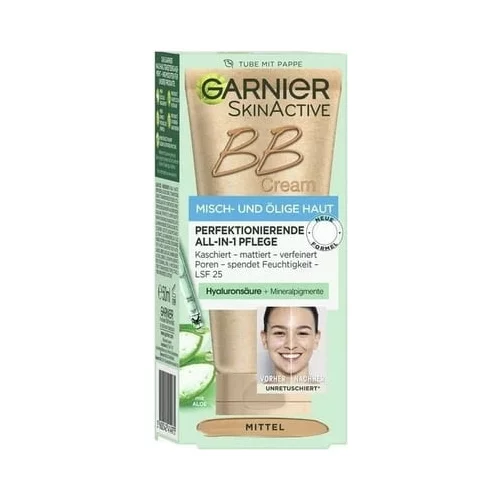 Garnier Skin Naturals BB Cream mat učinek - Srednja polt