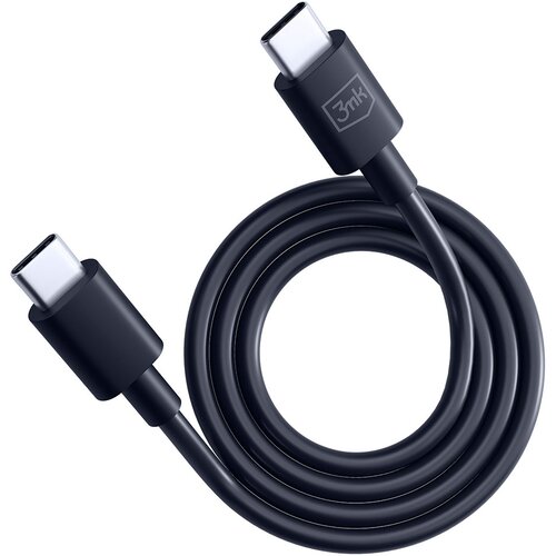 3mk Hyper Kabel USB-C v USB-C 100W črn Cene