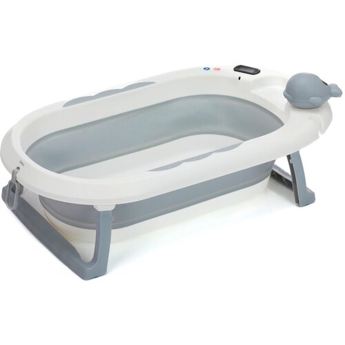  XXXL Fillikid sklopiva kadica Beluga s termometrom, white-grey Slike