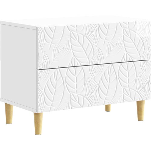  Noćni ormarić Bijela visokog sjaja 62 x 34,5 x 48 cm Cijene