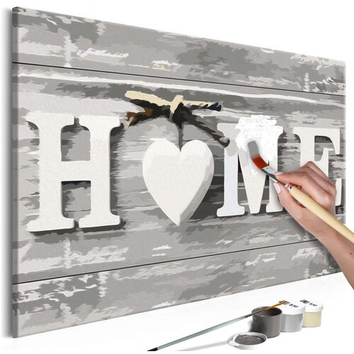  Slika za samostalno slikanje - Home (Letters) 60x40 Cijene