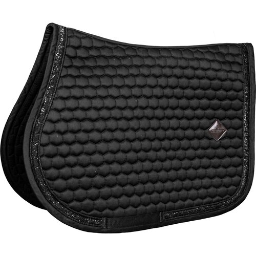Kentucky Horsewear Skakalna podsedelnica Glitter Band - črna Slike