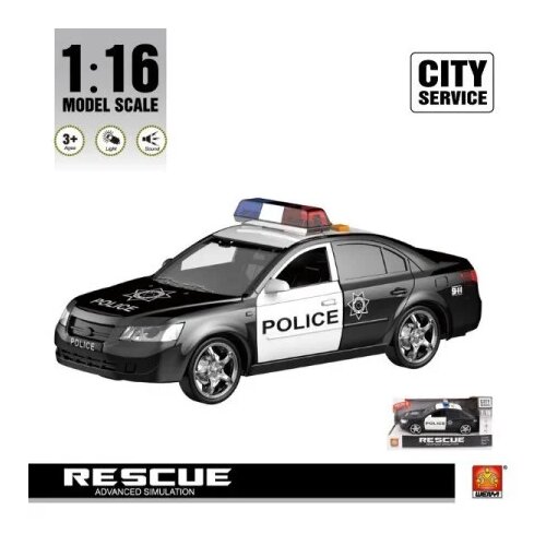  Policijski  auto sa zvukom i svetlom WY560B 1:16 50/70438 Cene