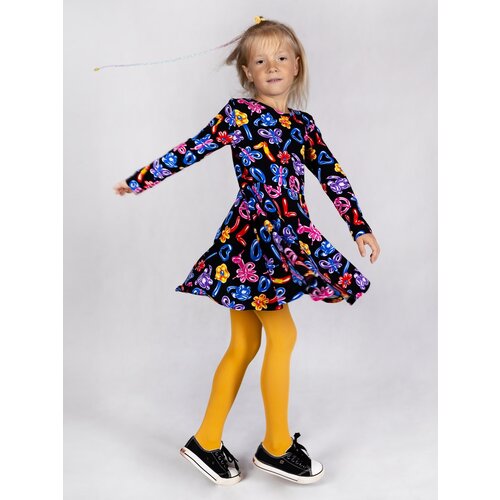 Yoclub Kids's Girl's Dress Balloon UDK-0011G-A200 Cene