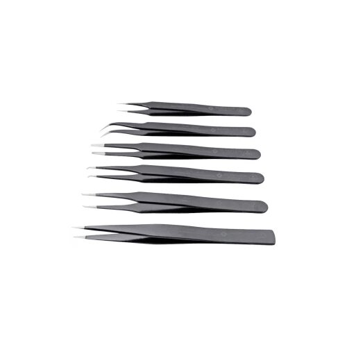 Bernstein Tools for Electronics 5-060-ES ESD, univerzalno set pinceta 6-dijelni Slike