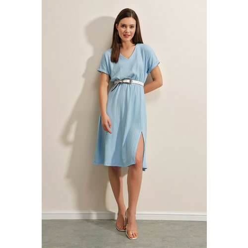 Bigdart Dress - Blue Slike