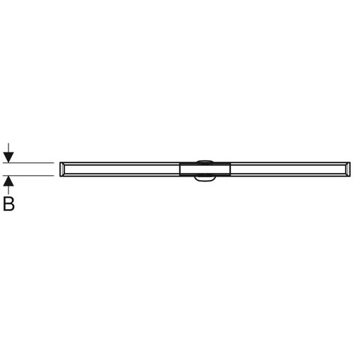 Geberit tu&amp;scaron; kanaleta CleanLine20, 30-90 cm, elektropolirano nerjavno jeklo, &amp;scaron;četkano nerjavno jeklo, 154.450.KS.1 Slike