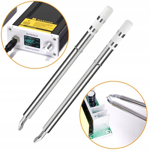 Rosfix SET GROTOV T12 ZA TERMOPINCETO &ndash; ZA SPAJKANJE SMD, 2 KOSA, DO 120W | ZA POSTAJE T12, (5000075859) Cene