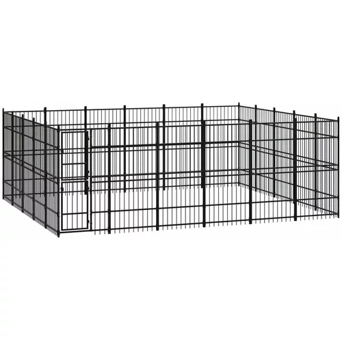  vanjski kavez za pse čelični 27 65 m²