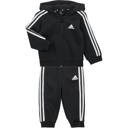 Adidas Otroški kompleti 3S FZ FL JOG Črna Cene