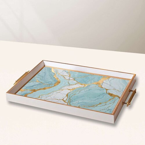 Aberto Design Poslužavnik TPB10013 50 x 29 x 3.5 cm, Šareni Cene