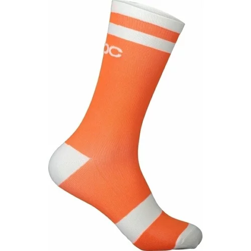 Poc Lure MTB Long Sock Zink Orange/Hydrogen White L
