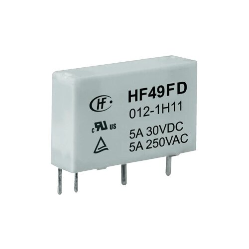 Hongfa Mrežni relej HF49FD/012-1H12F, 12 V/DC, 1 x radni k.,maks. 5 A, 30 V/DC/2 Cijene