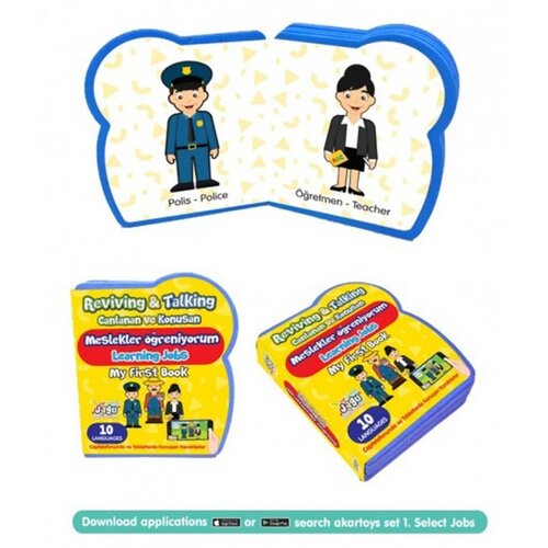 Akar Jagu toys Mini knjiga zanimanja Jagu 497801 Cene