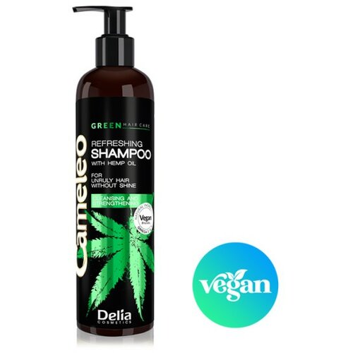 Delia šampon za kosu sa pantenolom i uljem kanabisa za neposlušnu kosu Slike