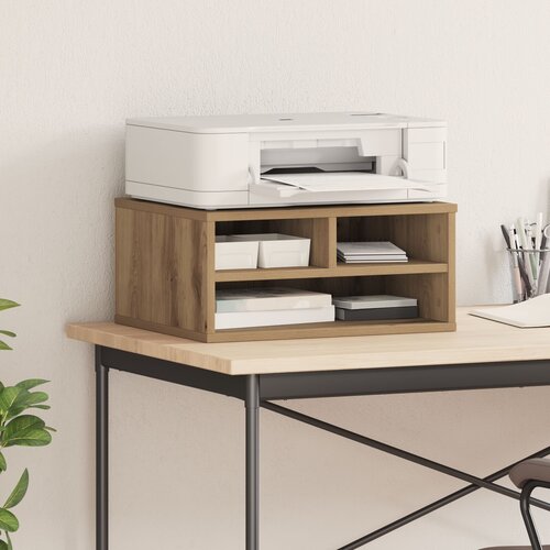vidaXL Stalak za printer Dimenzije 49x40x22.5 cm od umjetnog drveta Cijene