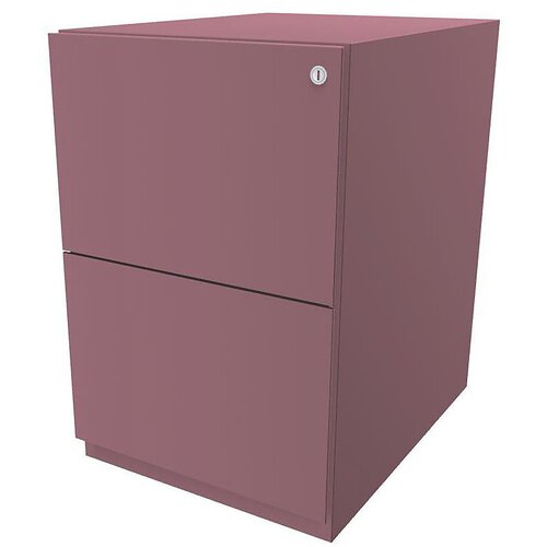 BISLEY Pomični predalnik Note™, 2 predala za obešalne mape, VxŠ 645 x 420 mm, roza Cene