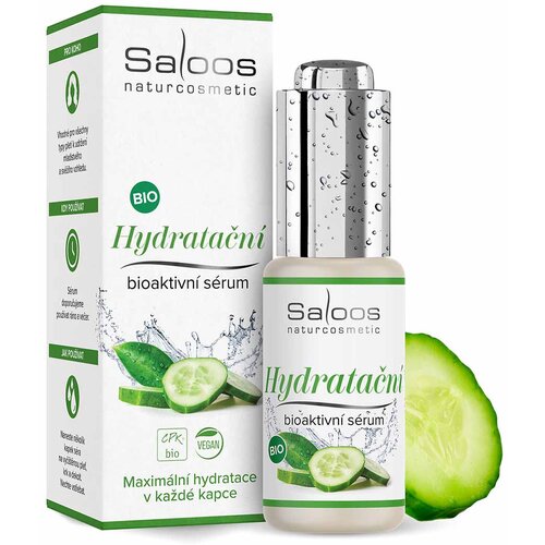 Saloos Bioactive Serum hidratantni serum s krastavcem i aloa verom 20 ml Slike
