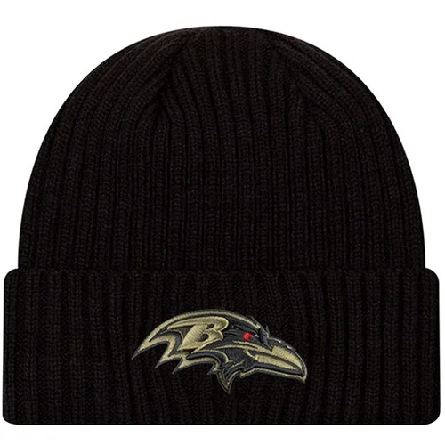 New Era Baltimore Ravens NFL 2020 Official Salute to Service Black zimska kapa