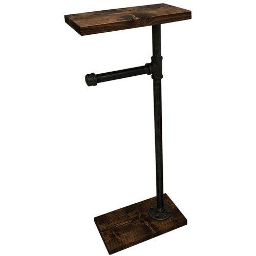 Woody Fashion Boruraf178 walnutblack pipe hook Cene