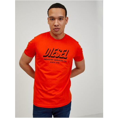 Diesel Men&amp;#039;s Red T-Shirt Diegos - Men&amp;#039;s Slike