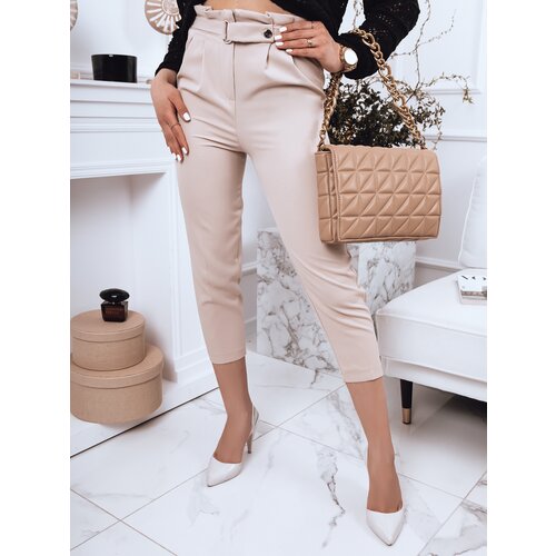 DStreet NADIEN women's beige pants UY1207 Cene