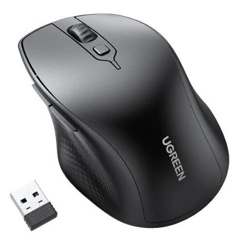 Ugreen ergonomska Dual-mode brezžična mi&amp;scaron;ka s stranskimi gumbi Slike