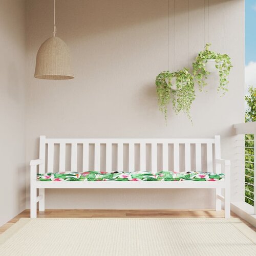 vidaXL Jastuk za vrtnu klupu višebojni 200 x 50 x 7 cm od tkanine Cijene
