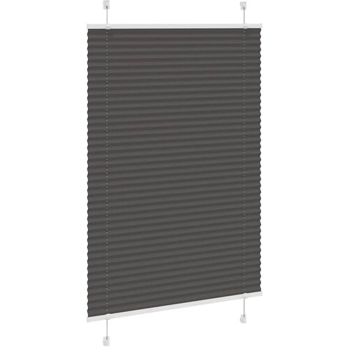  Plisirana roleta crna 100x150 cm &amp;scaron;irina tkanine 99,4 cm Slike