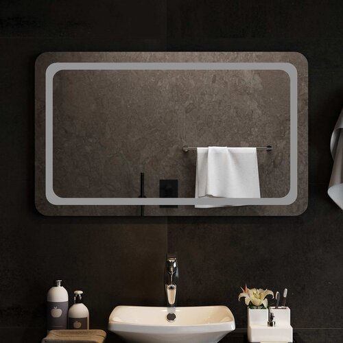  LED kupaonsko ogledalo s ogledalom *Transparent*an 100 x 60 cm Slike