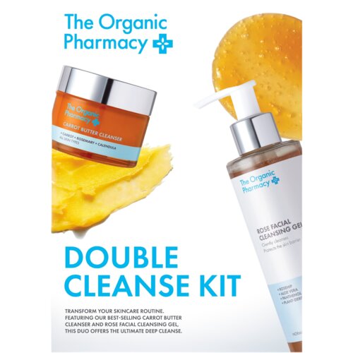 The Organic Pharmacy Double Cleanse Kit - 250 ml Cene