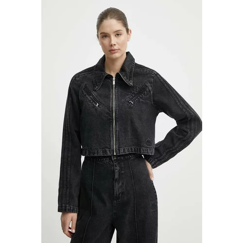 Adidas Traper jakna za žene, boja: crna, za prijelazno razdoblje, IT7263