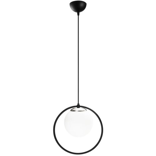 Opviq lights crna metalna viseća svjetiljka Vivi Slike