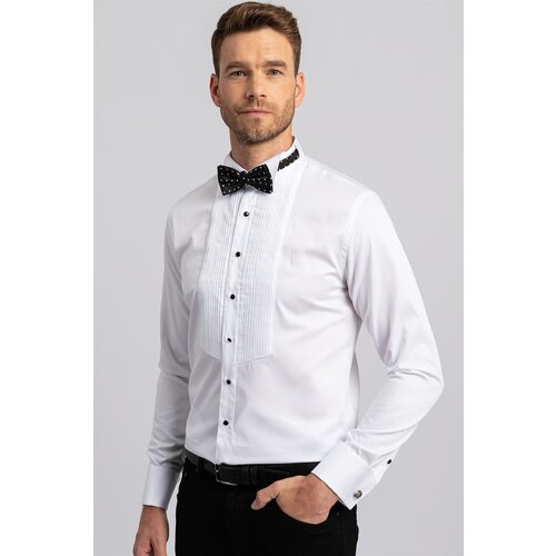 Tudors Mu&amp;scaron;ka ko&amp;scaron;ulja Slim Fit bela Slike