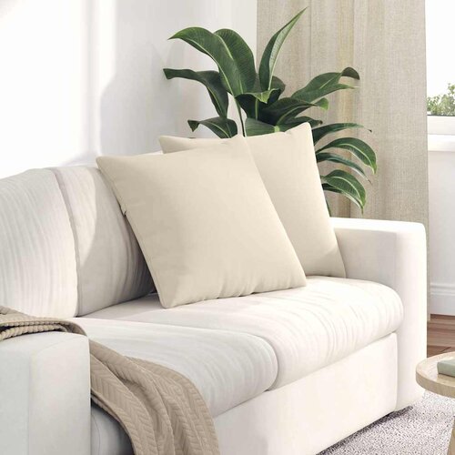  Jastučići za sofu 2 pcs Bež 50 x 50 cm tkanina Cene