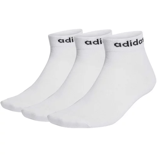 Adidas Sportske čarape 'Think Linear ' crna / bijela