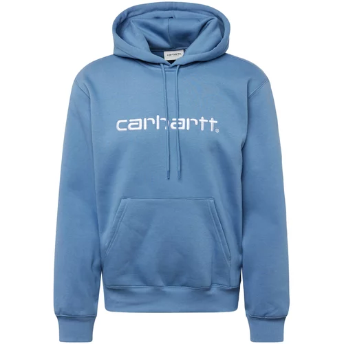 Carhartt WIP Sweater majica safirno plava / bijela
