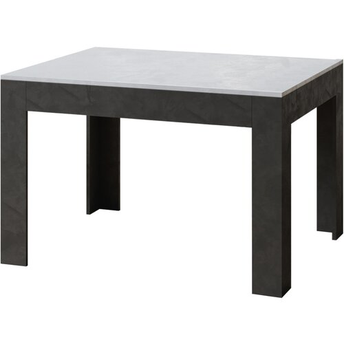 Itamoby &amp;nbsp; Bibi Mix (90x120/180 cm) - bela, barva nog: antracit - raztegljiva jedilna miza, (20842059) Slike