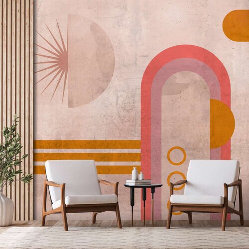  Tapeta - Pink Arcs 300x210 Slike