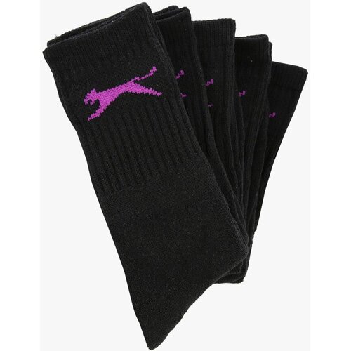 Slazenger Ženske čarape Ld00, 5 pari, Crne Slike