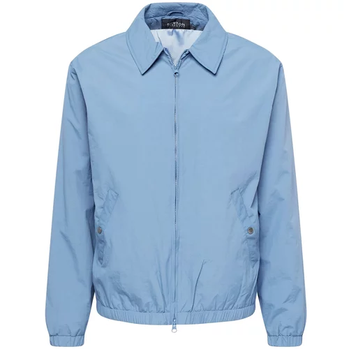 Burton Menswear London Prehodna jakna 'Harrington' svetlo modra