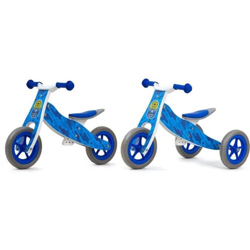 Milly Mally 2u1 tricikl bez pedala plavi Cene
