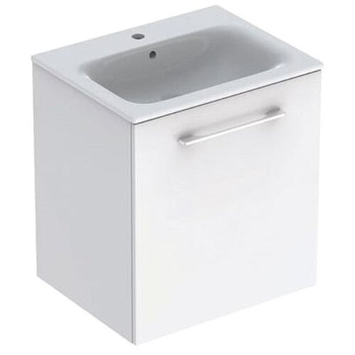 Geberit selnova square 600 ormarić sa lavaboom 1 vrata bela sjaj Cene