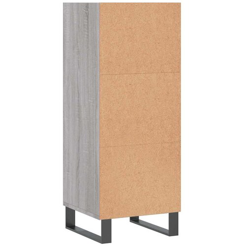  Komoda boja hrasta sonome 34,5x32,5x90 cm konstruirano drvo Slike