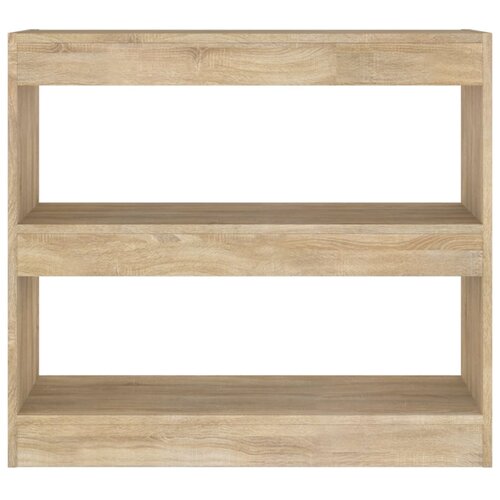  za knjige / sobna pregrada boja hrasta 80x30x72 cm Slike